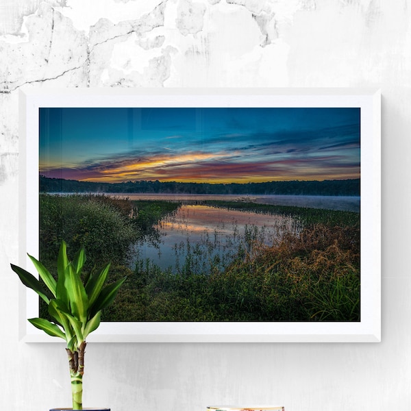 Tim's Ford Lake Sunrise Print - Franklin County, Tennessee