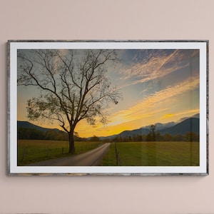 Smoky Mountains Print - Cades Cove - Gatlinburg, Tennessee