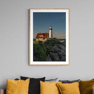 Lighthouse Print - Portland Head Light - Portland, Maine