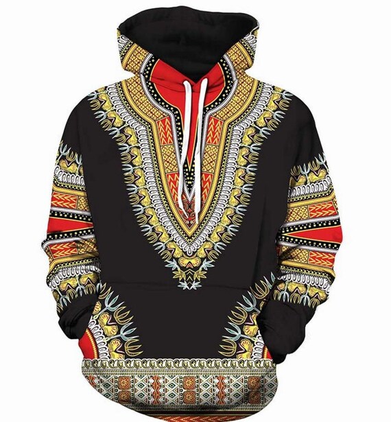 african print sweater