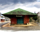 Weatherly Train Station Print , Fine Art Photography, Giclee Print, Wall Art, Lehigh Valley Railroad, Weatherly Pennsylvania