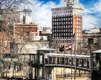 Kansas City Western Auto Photograph, Signed Limited Edition Fine Art Print