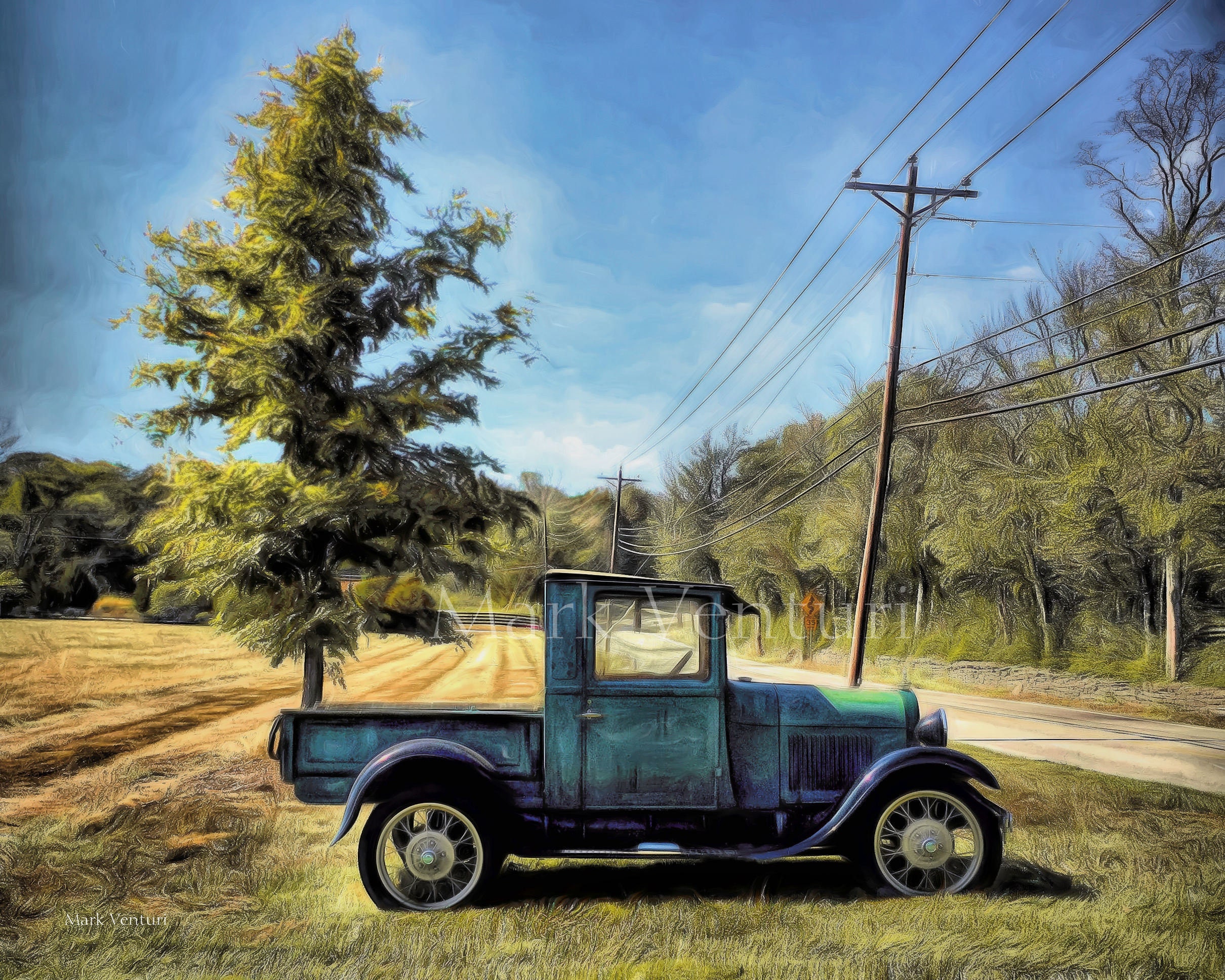 Ford Truck Ford 1924 Model T Truck Print Fine Art - Etsy