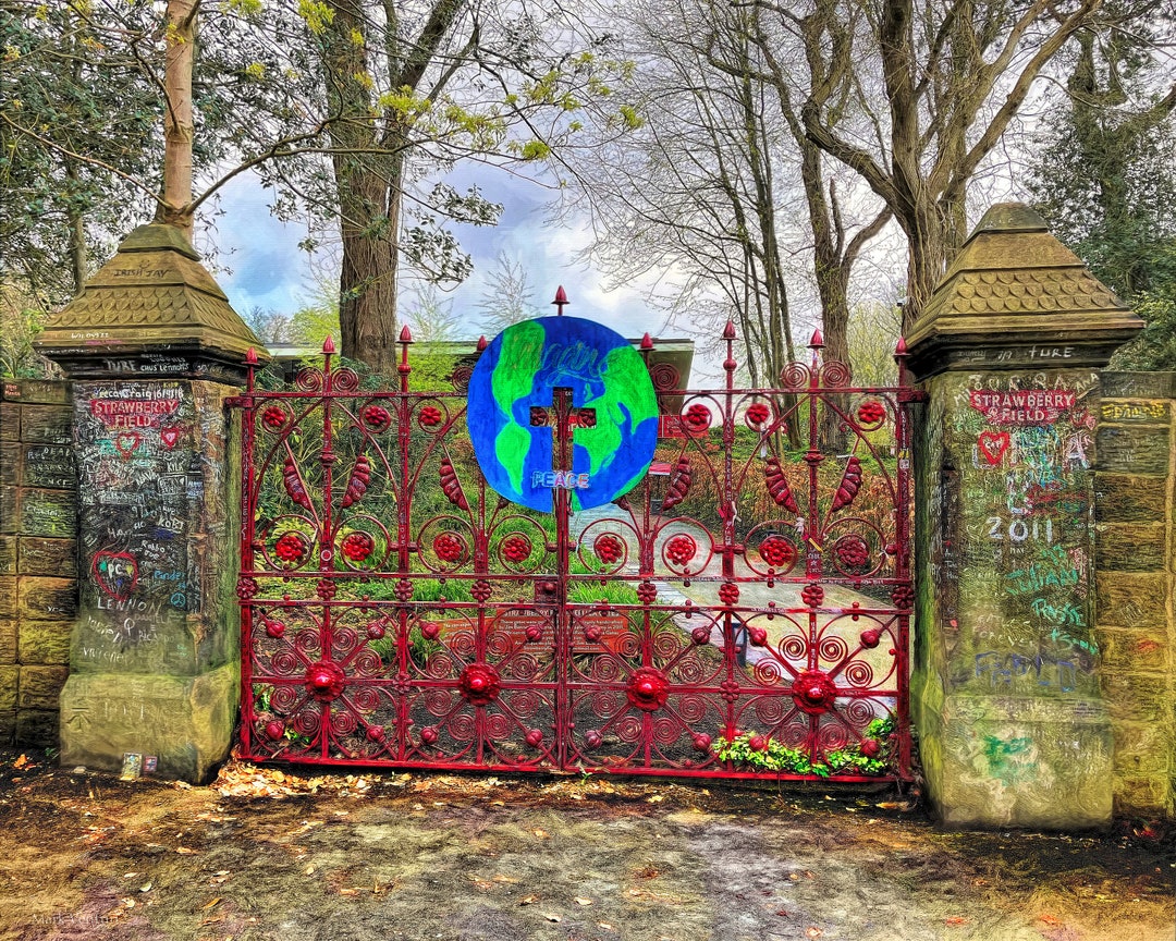 Strawberry Field Print Strawberry Field Gate Print Fine Art
