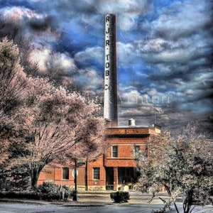 RJR Tobacco Building Winston-Salem Print, Winston-Salem Wall Art Fine Art Photography, North Carolina Art Print, RJR Tobacco Print, NC Art
