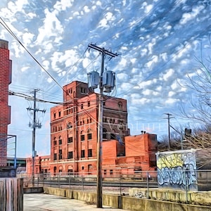 Brewery, Kansas City, Imperial Brewery, Old Brewery, Fine Art Photography, Brewery Print, Brewery Ruins, Beer, Fine Art Print, Missouri