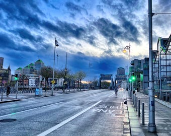 Dublin Ireland Street Photography Print, Irish Wall Art, Signed Limited Edition