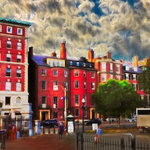 Boston Common, Boston Fine Art Print, Fine Art Photography, Boston Street Scene Print, Boston Art, Boston Common Wall Art, Boston Photograph