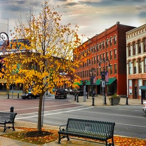 Watertown NY Print, Watertown New York Fine Art Print, Watertown Street Scene, Lake Ontario Art, Thousand Islands Art, Fine Art Photography