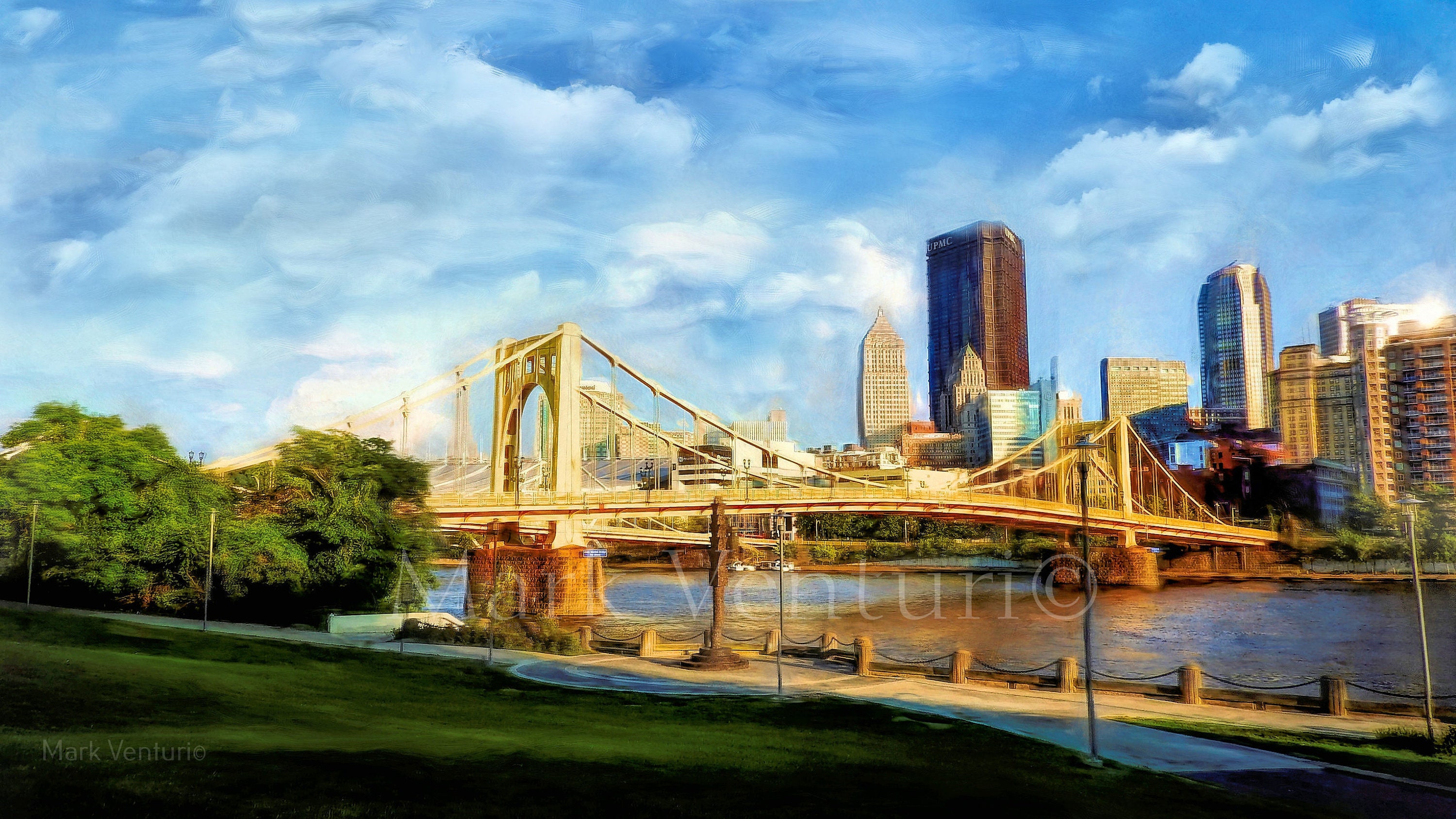 Pittsburgh Andy Warhol Bridge Print Pittsburgh Cityscape, 7th Street Bridge Fine Art Photography Pittsburgh Art Allegheny River