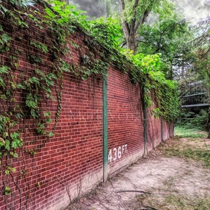 Forbes Field Outfield Wall Pittsburgh Print, Babe Ruth Last Three Home Runs Forbes Field, University of Pittsburgh, Fine Art Photography