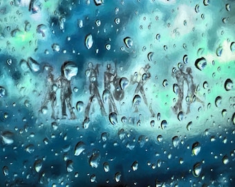 The Sound of Rain Drops Fine Art Photography Print, Signed Limited Edition