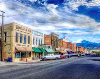 Livingston Montana Fine Art Print, Signed Limited Edition