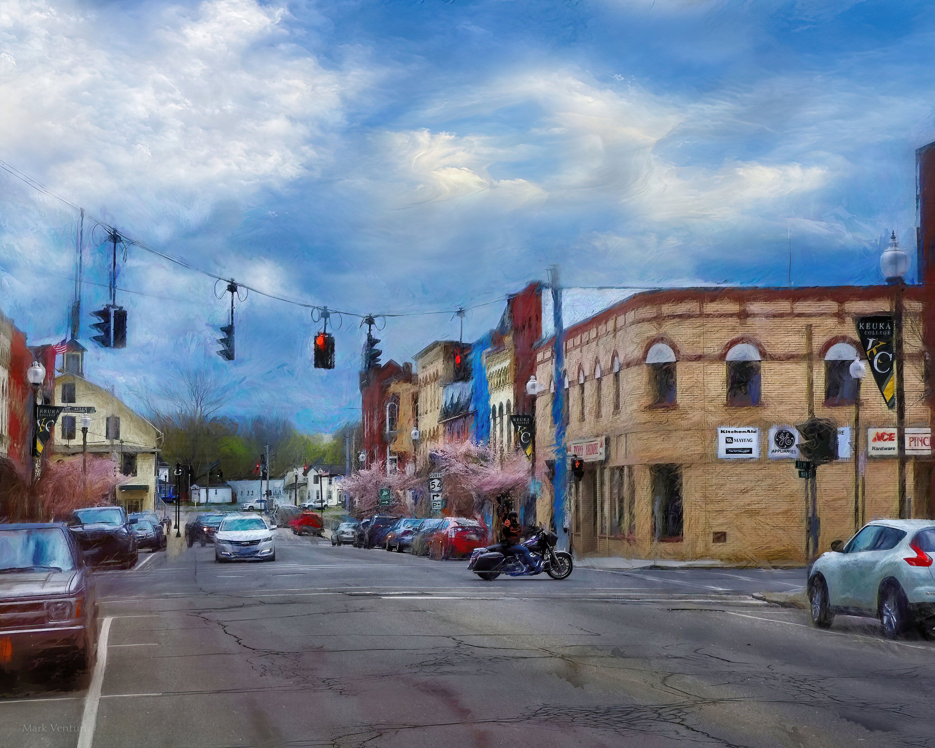Penn Yan NY, Keuka College, Fine Art Photography, Penn Yan Village
