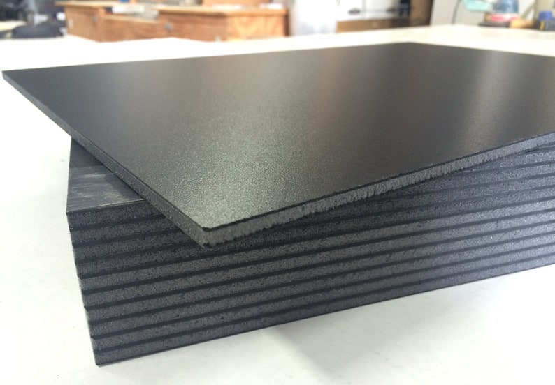 VERY STRONG 1/4 Black Foam Board UltraBoard Plus / Rigid Etsy