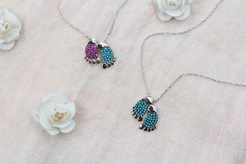 It's a Girl It's a Boy Baby Shower Necklace Etsy