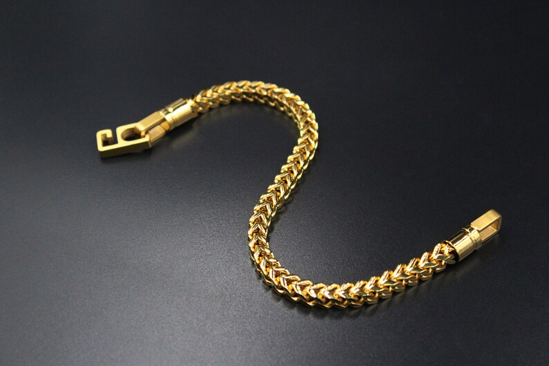 chain bracelet gold plated