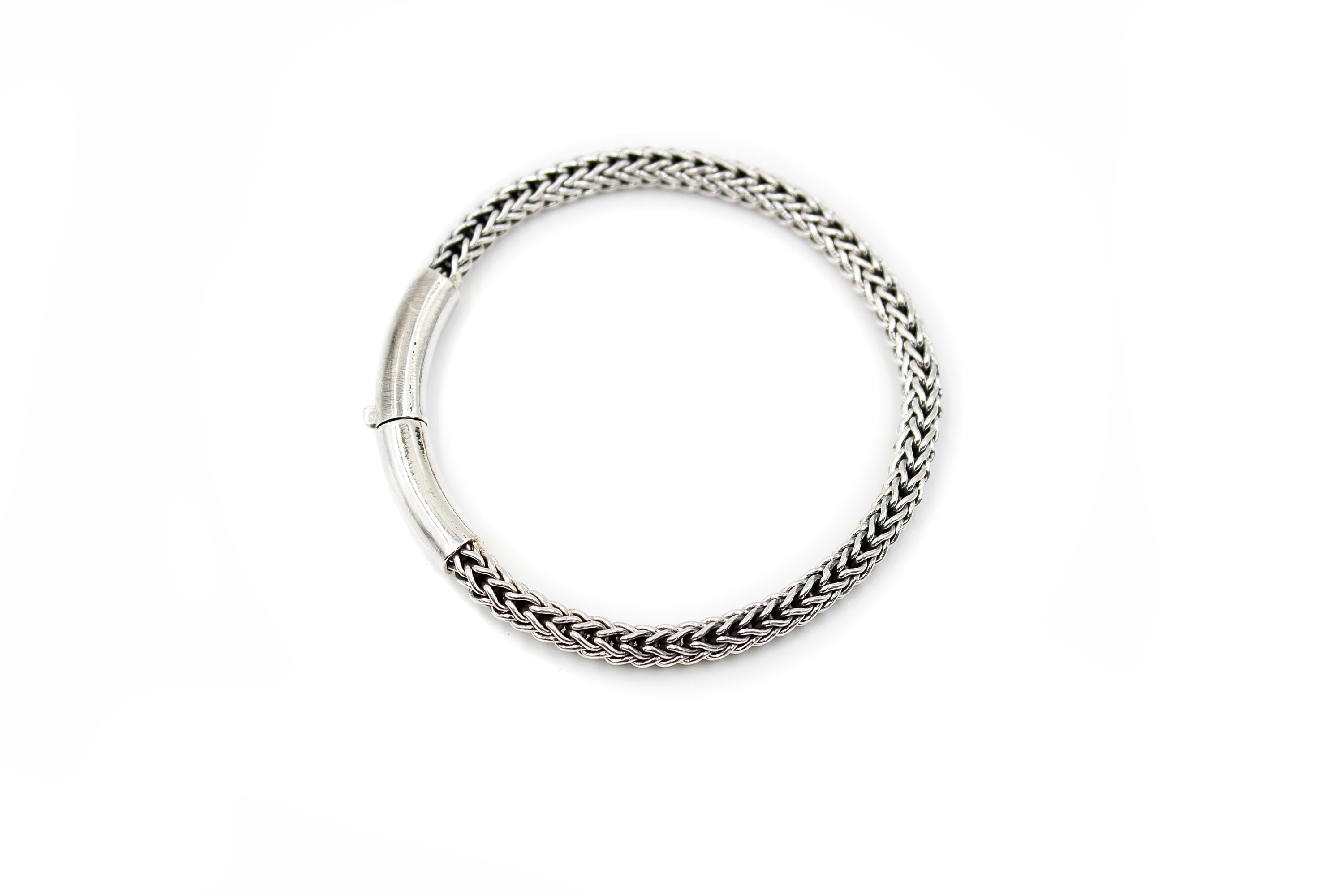 Brazalete de plata para hombre brazalete de plata maciza Etsy