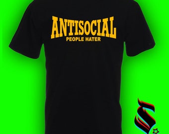 SHOCKSTAR ANTISOCIAL "People Hater" T-shirt