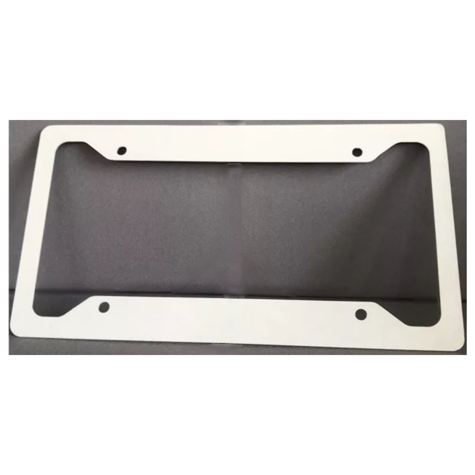 License Plate Frame Sublimation Blank 4 Ct Etsy