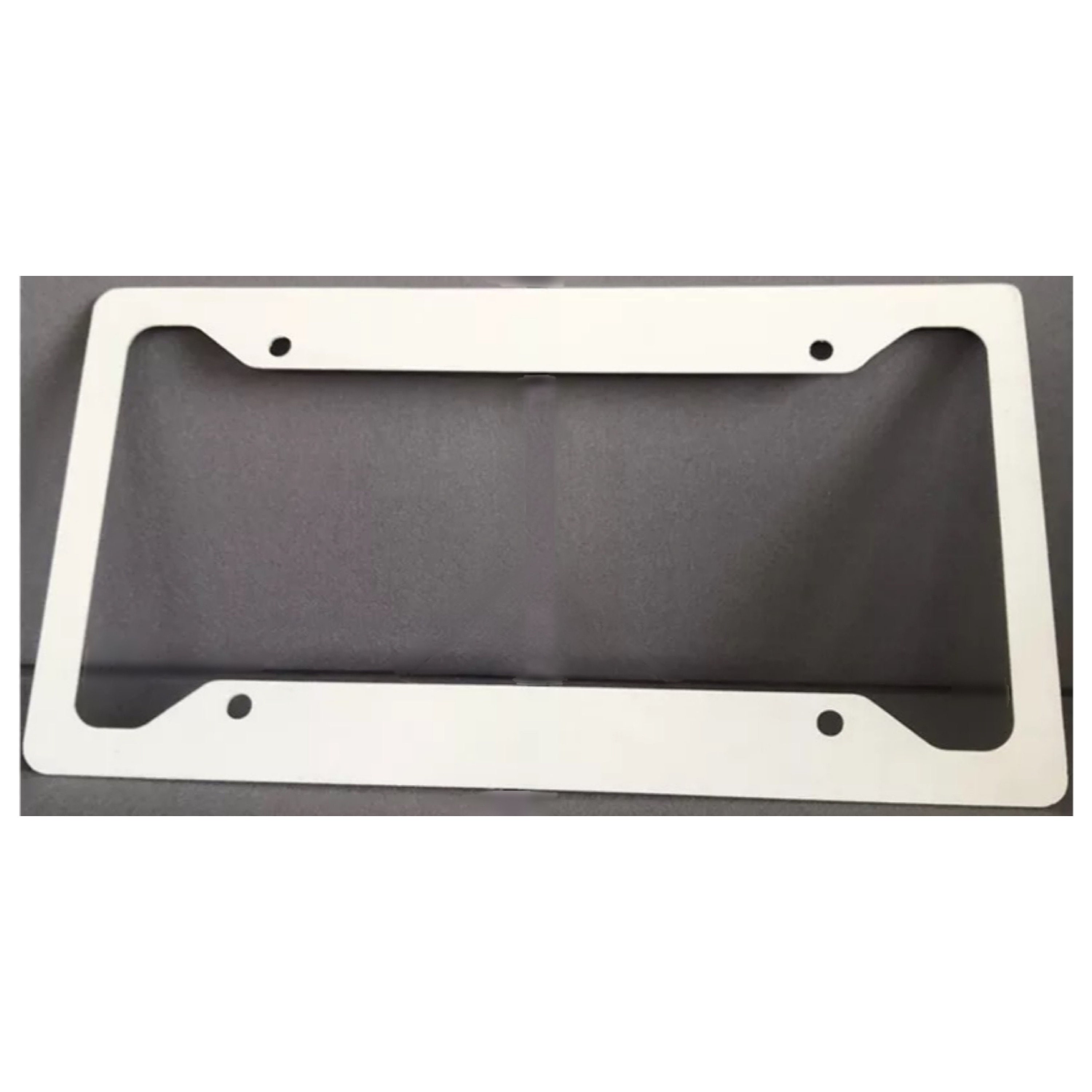 License Plate Frame Sublimation Blank 4 Ct Etsy