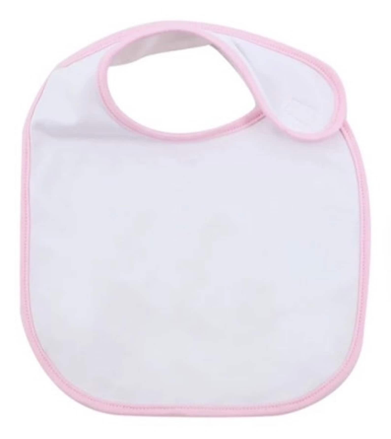 New Style Baby Bibs Sublimation Blanks Pink or Blue Etsy