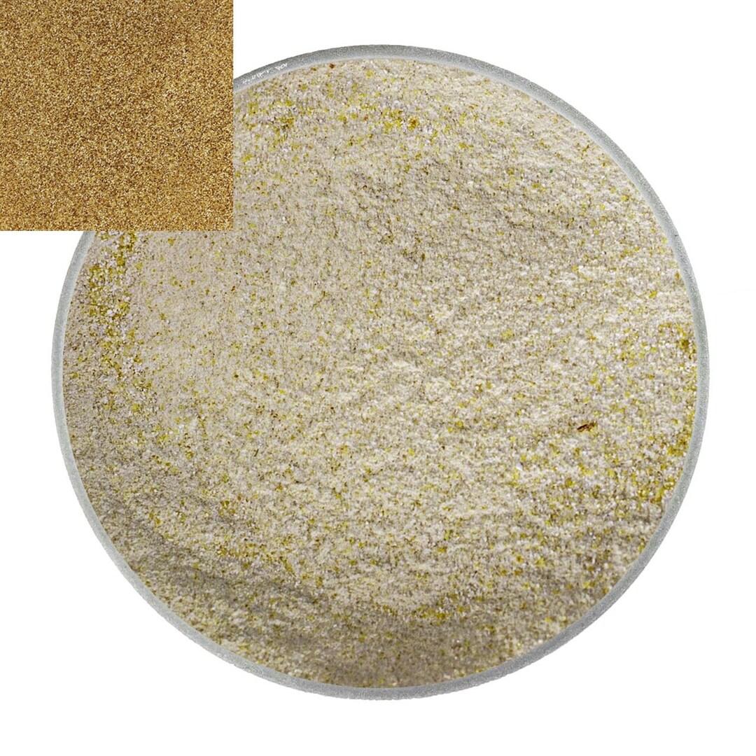 Float/window Glass Frit Colorant Golden Sand Powder for COE Etsy