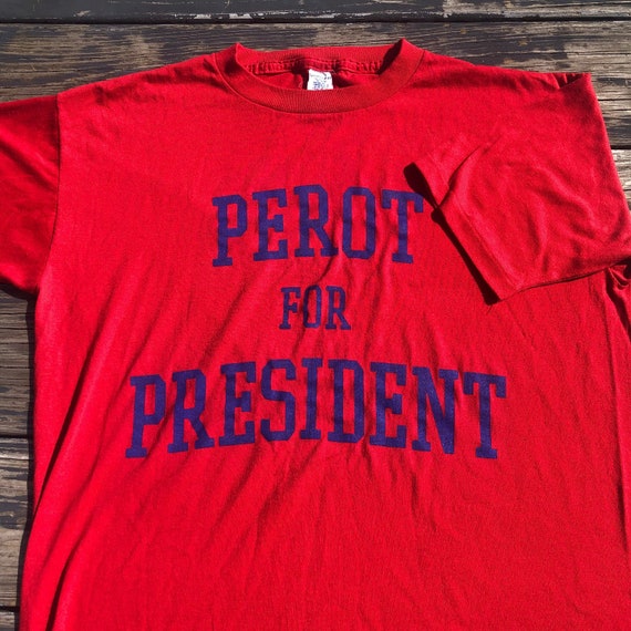 Vintage 1990s Ross Perot for President Single Sti… - image 1