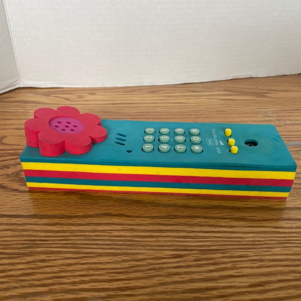 Vintage 1980s 1990s Recyco Soft Phone Foam Telephone Works