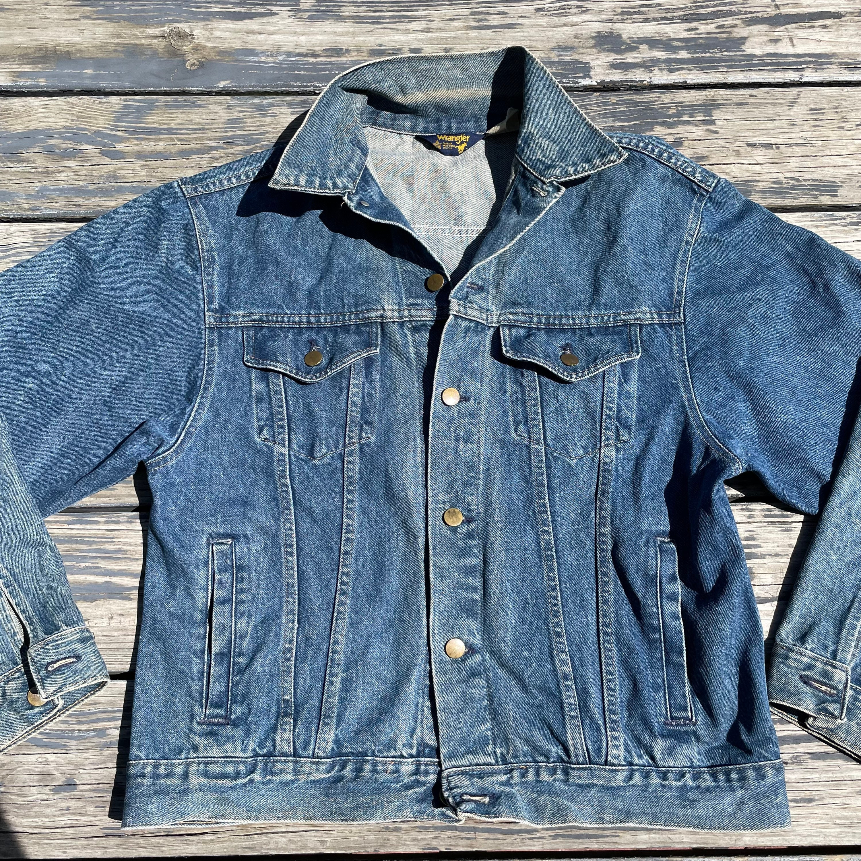 Vintage 1960/70's Wrangler Denim Work Jacket – La Lovely Vintage