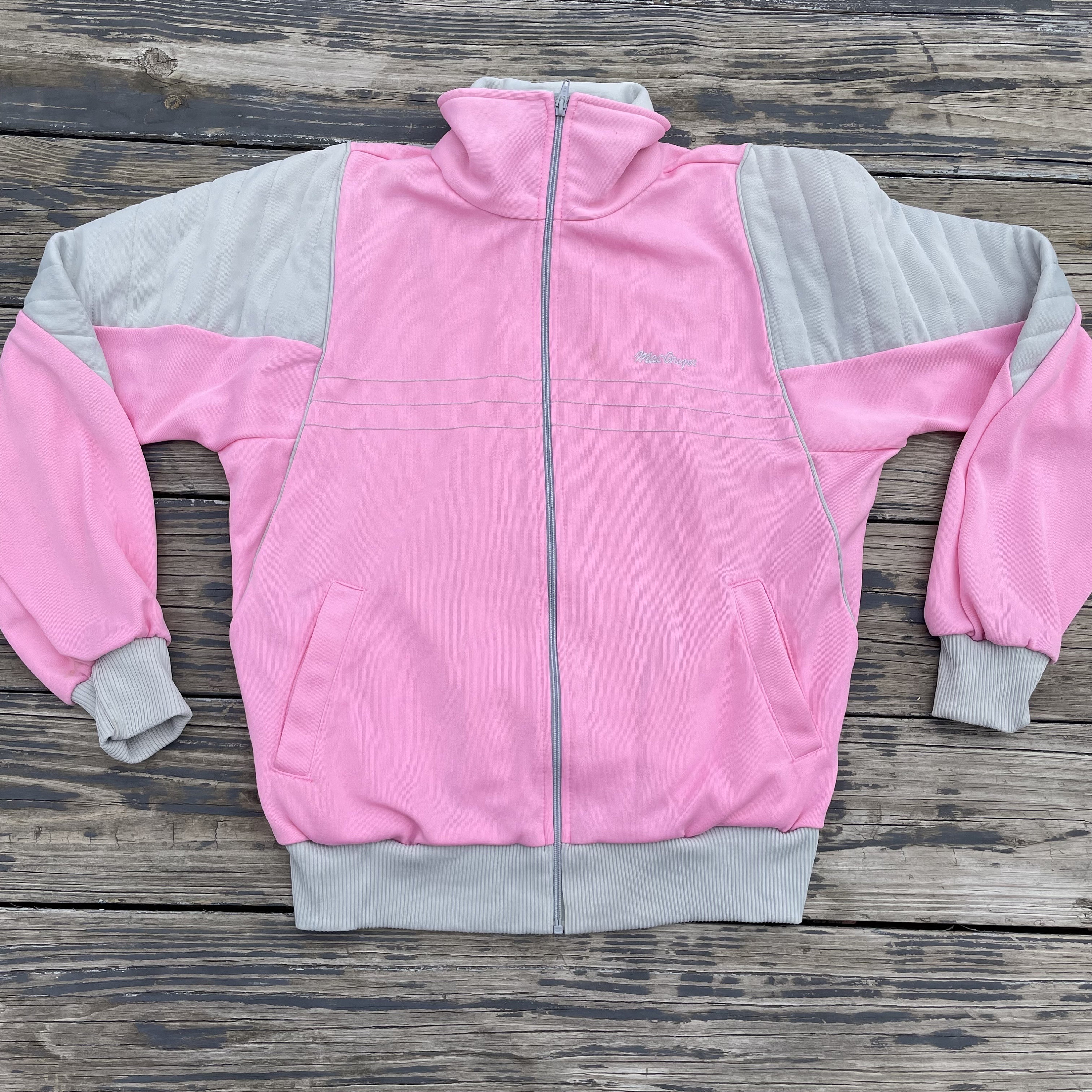 Vintage Mens Pink Track Jacket - Etsy