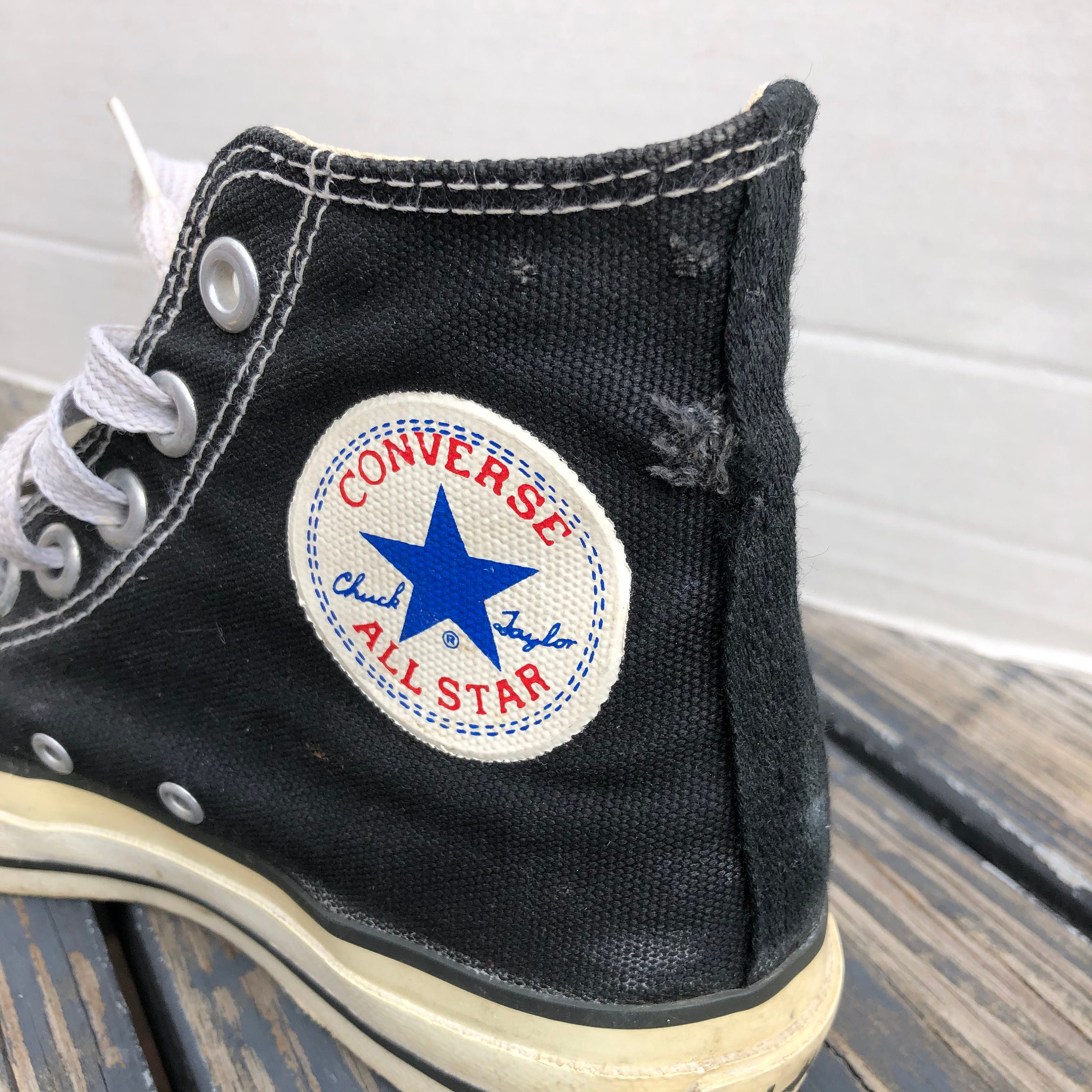 Vintage 80s RARE Made in Korea Converse Chuck Taylor All Vintage 80s RARE Made in Korea Converse Chuck Taylor All