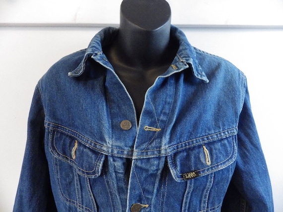 Vintage 1970s 1980s Lee 101 Storm Rider Denim Jacket Made in USA Size Small Womens S Mens S Etsy Canada