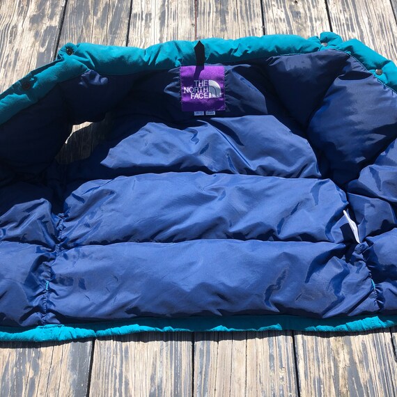 Vintage The North Face Purple Label Down Puffer V… - image 7