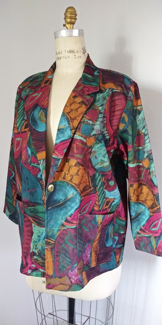 Plus Size Vintage Blazer