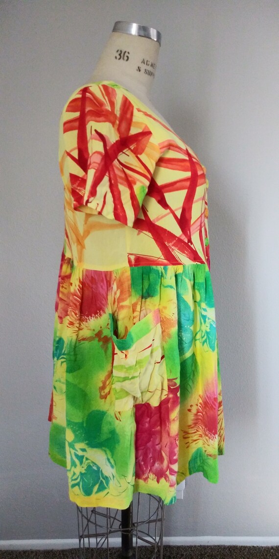 Plus Size Vintage Baby Doll Dress