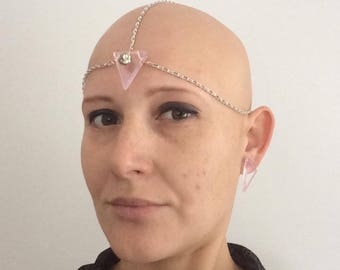 NEON LOVE Cosmic Crystal Activated Third Eye head dress
