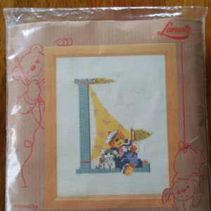 Lanarte - Design by Christl Vogl - #34245 - &quot;L&quot; - Cross Stitch Chart