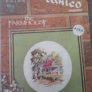Danico Design - #10-701 - The Farmhouse - Counted Cross Stitch Chart Only