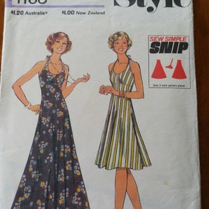 Style - #1168 - Misses&#39; Dress - Size 14 - Cut but Complete