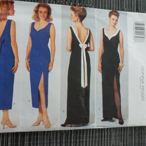 Butterick - Donna Ricco New York - #4198 - Misses&#39; Dress - Size 6, 8, 10, 12 - Cut but Complete