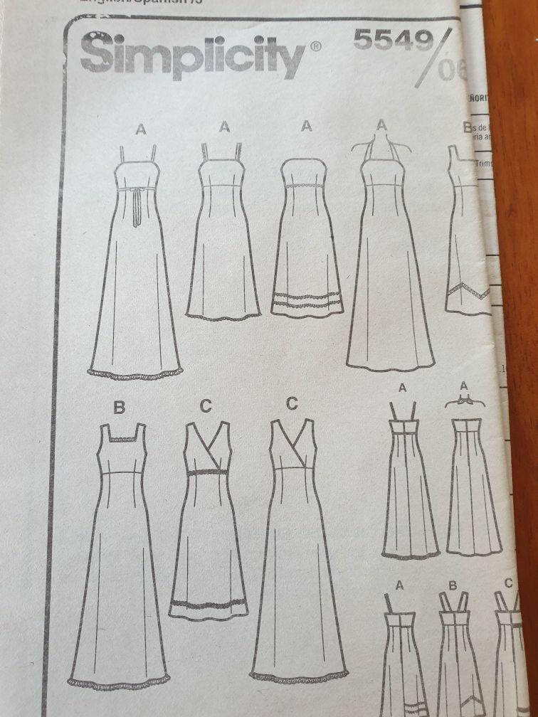 Simplicity 5549 Design Your Own Eight Great Looks Misses