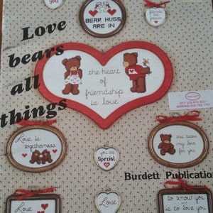 Burdett Publications - Designs by Dale Burdett - #DB-38 - Love Bears All Things - Counted Cross Stitch Charts