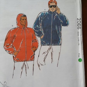 Kwik Sew - #2066 - Men's Jackets - Size S, M, L, XL - Unopened