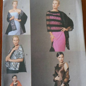 Vogue Accessories - #7377 - Evening Shawls - Uncut