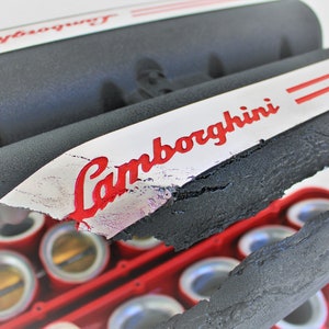 Lamborghini Gallardo Intake Manifold Coffee Table - Limited Edition Showroom Decor and Man Cave Furniture