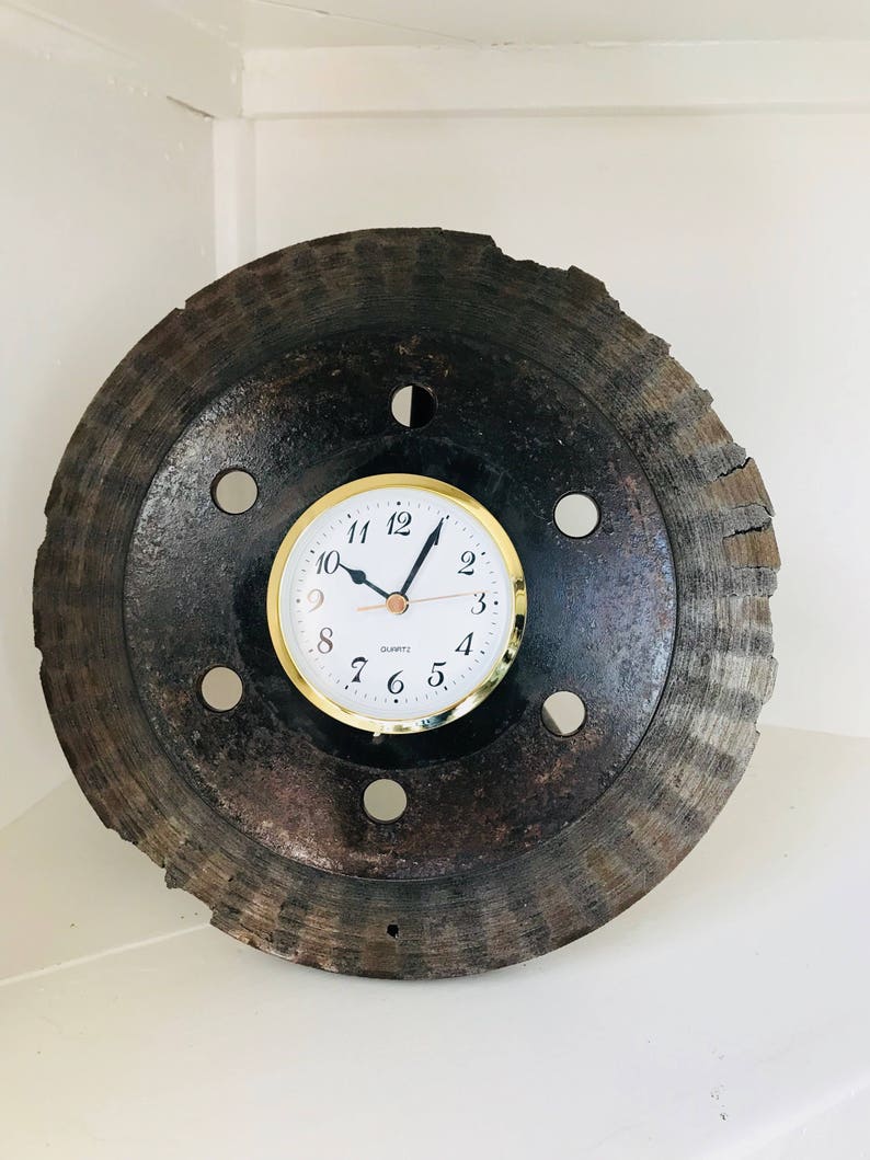 Brake Disc Clock // Car Clock // Automotive Decor // Gift for Etsy
