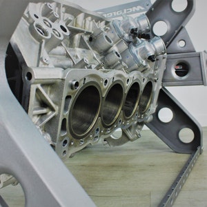 Table Rotating Engine Frame Engine Coffee Table – Rotating X-frame Table, Custom Automotive ...