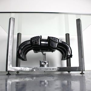 Porsche Intake Manifold Coffee Table - Unique Coffee Table, Automotive Decor, Modern Coffee Table