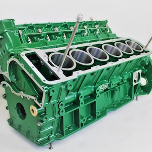 Jaguar V12 Engine Block Coffee Table - British Racing Green Finish, Man Cave Furniture, Unique Industrial Decor, Vintage Car Guy Decor